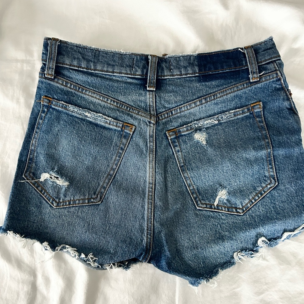Abercrombie High Rise Mom Shorts - Picture 2 of 4